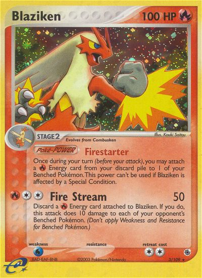 Blaziken (3/109) [EX: Ruby & Sapphire] | Tabernacle Games