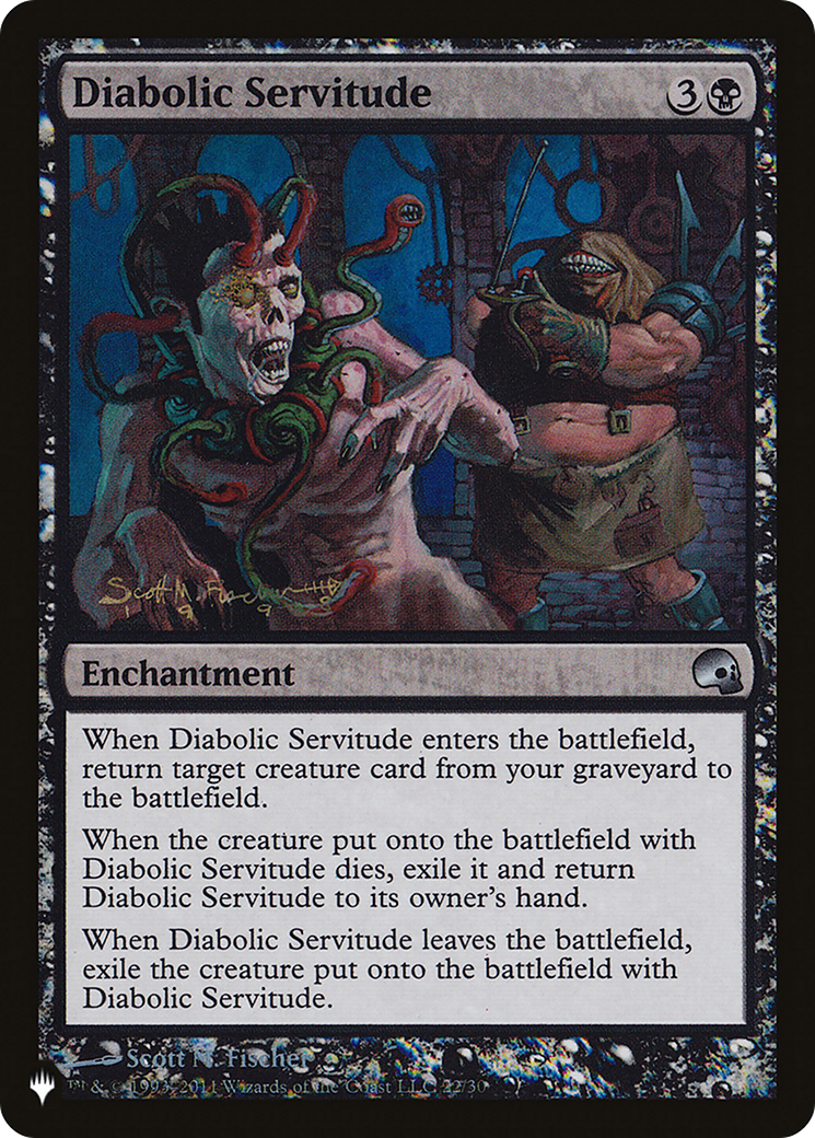 Diabolic Servitude [The List Reprints] | Tabernacle Games