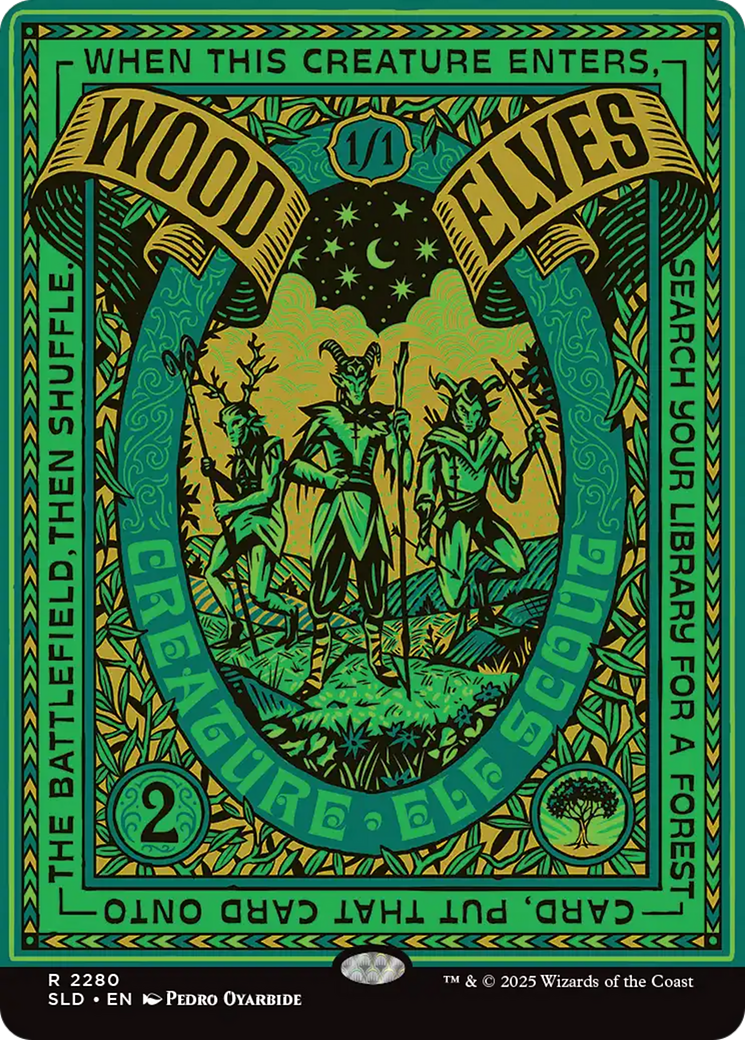 Wood Elves (2280) [Secret Lair Drop Series] | Maze of Fitzroy