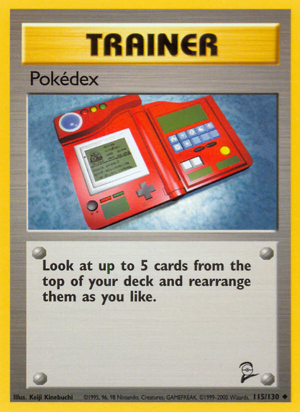 Pokedex (115/130) [Base Set 2] | Tabernacle Games