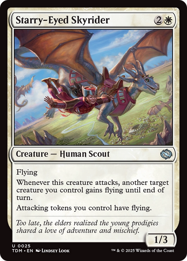 Starry-Eyed Skyrider [Tarkir: Dragonstorm] | Tabernacle Games
