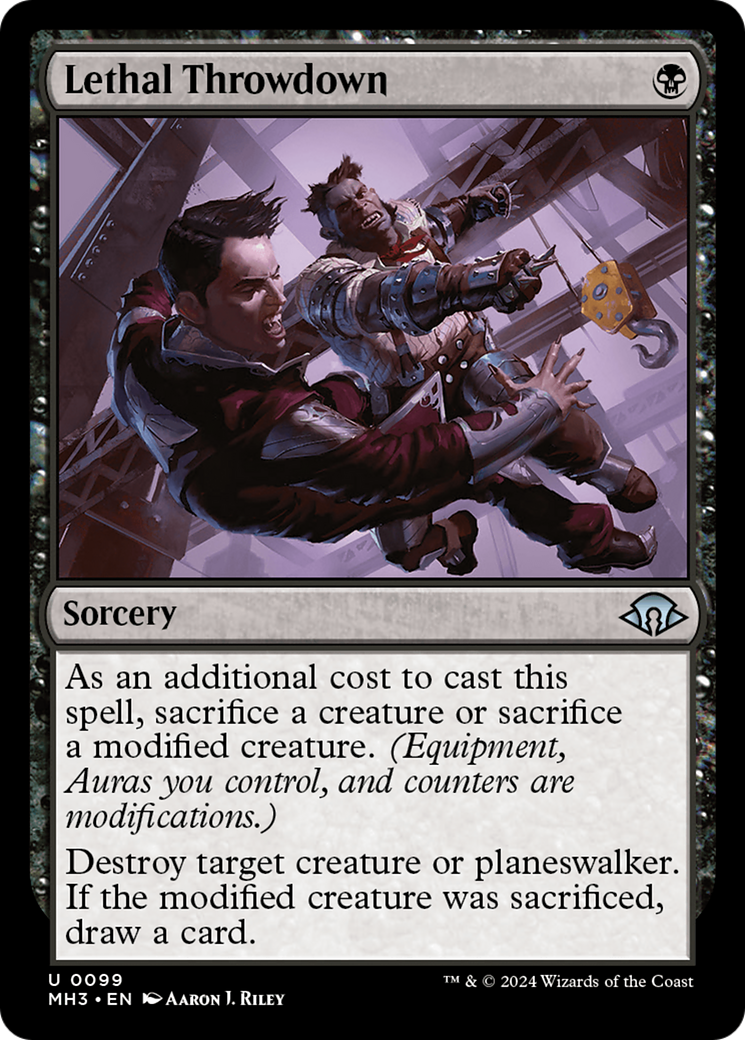 Lethal Throwdown [Modern Horizons 3] | Tabernacle Games