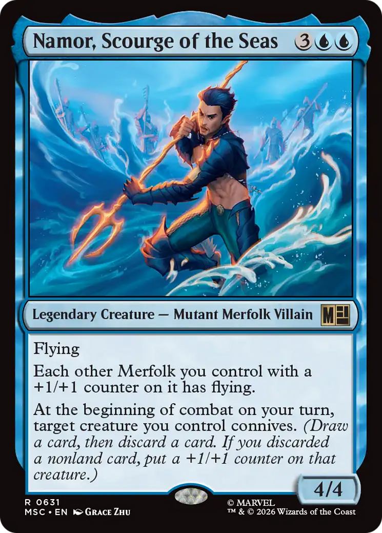 Namor, Scourge of the Seas [Marvel Super Heroes Commander] | Tabernacle Games