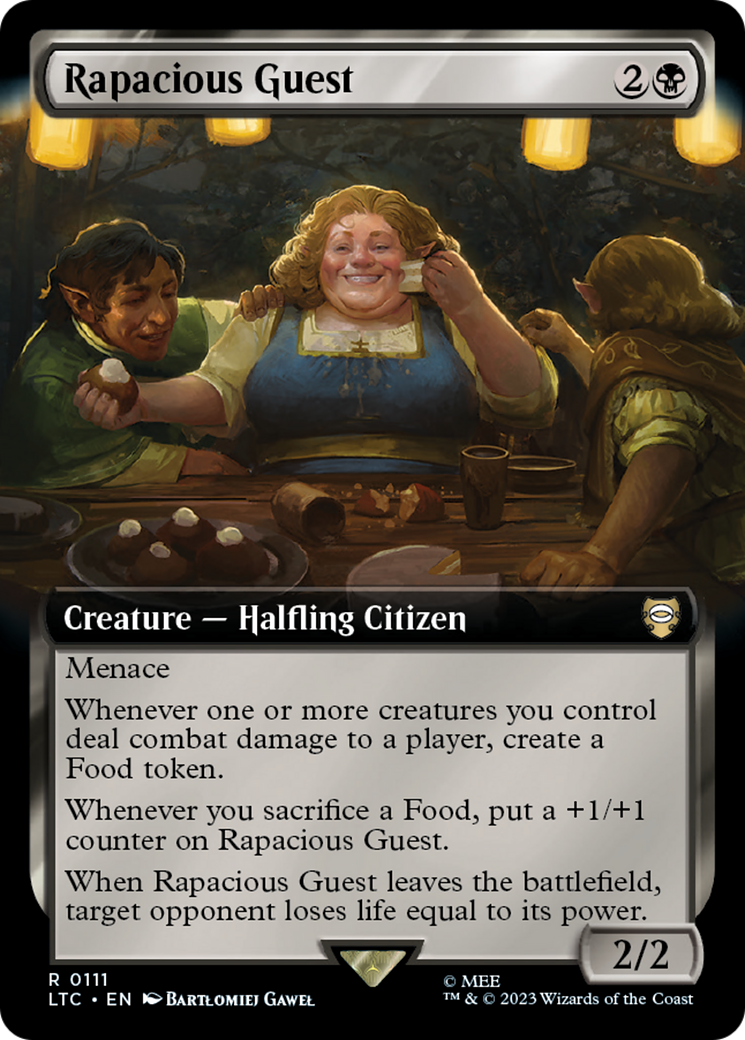 Rapacious Guest (Extended Art) [The Lord of the Rings: Tales of Middle-Earth Commander] | Tabernacle Games