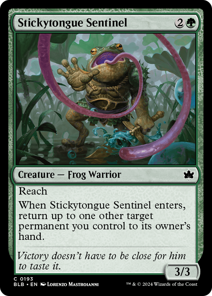 Stickytongue Sentinel [Bloomburrow] | Tabernacle Games