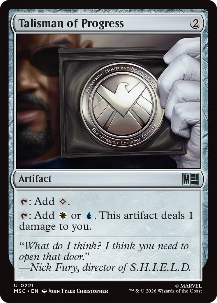 Talisman of Progress [Marvel Super Heroes Commander] | Tabernacle Games