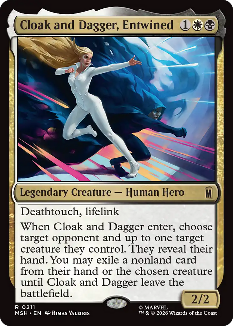 Cloak and Dagger, Entwined [Marvel Super Heroes] | Tabernacle Games
