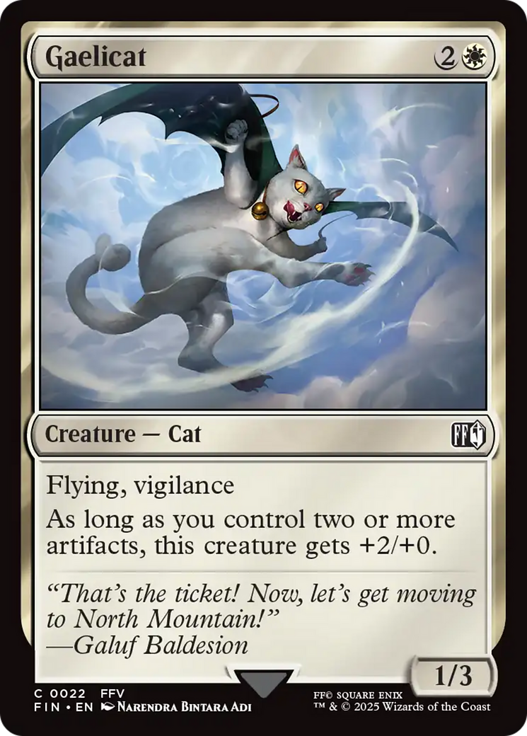 Gaelicat [FINAL FANTASY] | Tabernacle Games