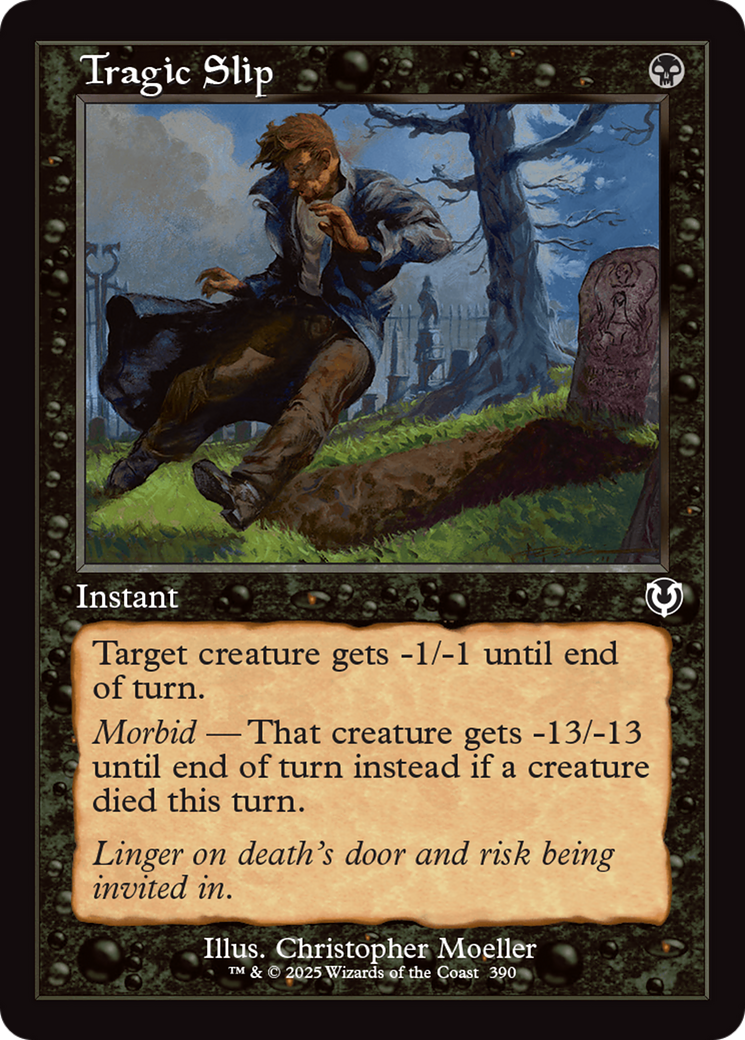 Tragic Slip (Retro Frame) [Innistrad Remastered] | Tabernacle Games