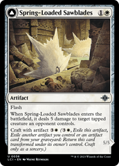 Spring-Loaded Sawblades // Bladewheel Chariot [The Lost Caverns of Ixalan] | Tabernacle Games