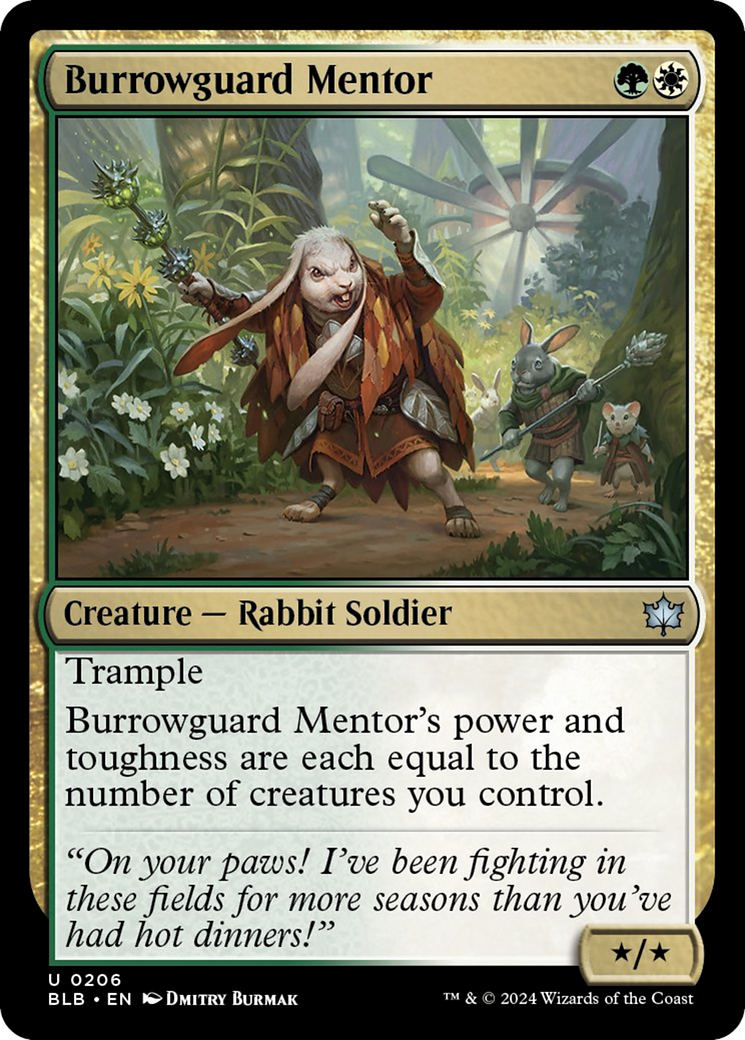 Burrowguard Mentor [Bloomburrow] | Tabernacle Games