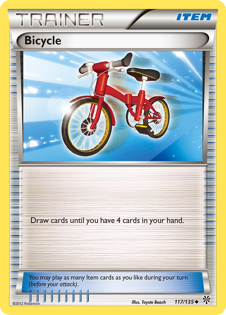 Bicycle (117/135) [Black & White: Plasma Storm] | Tabernacle Games