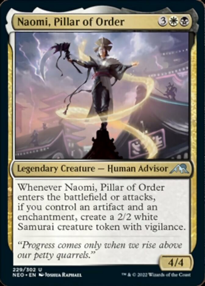Naomi, Pillar of Order [Kamigawa: Neon Dynasty] | Tabernacle Games