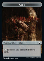 Shapeshifter (022) // Clue Double-Sided Token [Commander Legends: Battle for Baldur's Gate Tokens] | Tabernacle Games