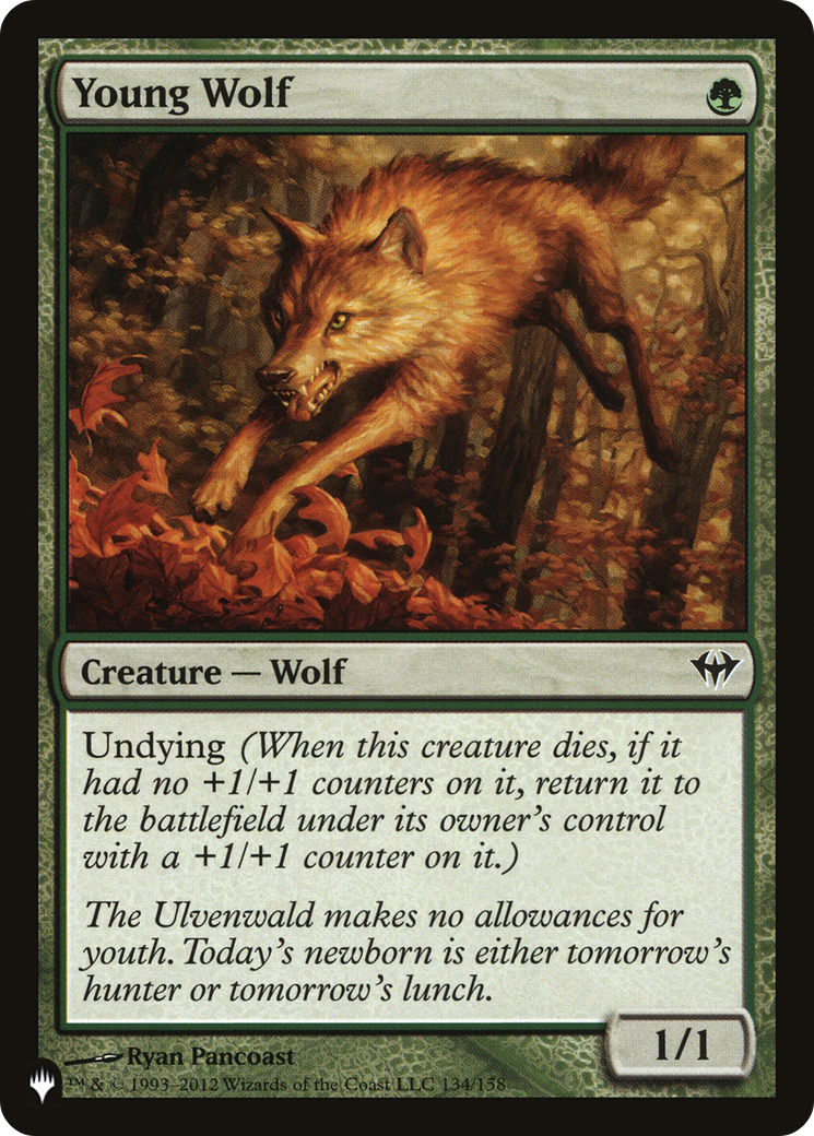 Young Wolf [The List] | Tabernacle Games