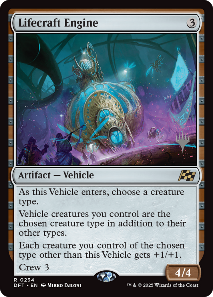 Lifecraft Engine (Promo Pack) [Aetherdrift Promos] | Tabernacle Games