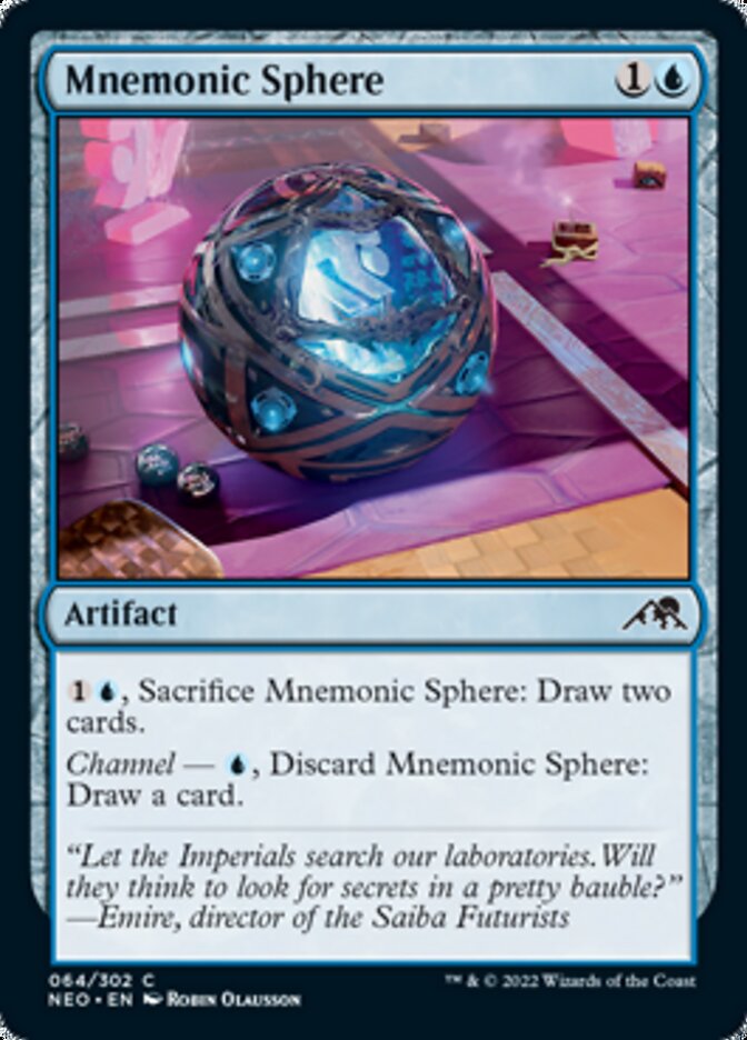 Mnemonic Sphere [Kamigawa: Neon Dynasty] | Tabernacle Games