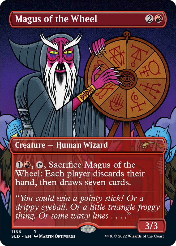 Magus of the Wheel (Borderless) [Secret Lair Drop Series] | Tabernacle Games