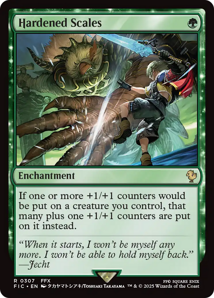 Hardened Scales [FINAL FANTASY Commander] | Tabernacle Games