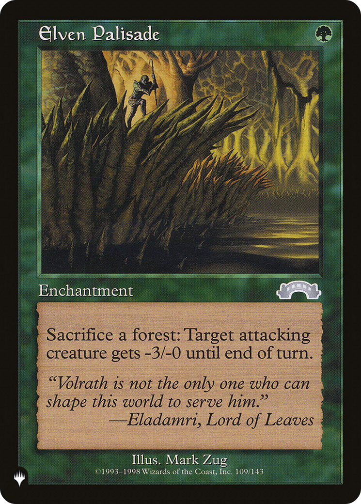 Elven Palisade [The List] | Tabernacle Games