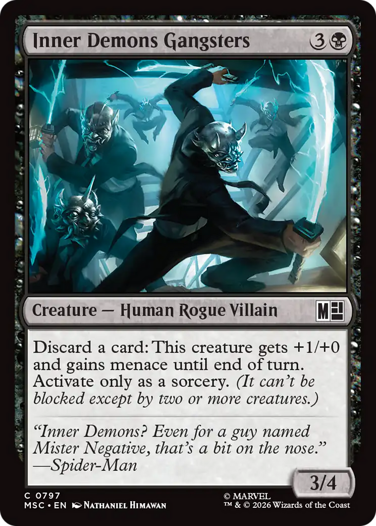 Inner Demons Gangsters [Marvel Super Heroes Commander] | Tabernacle Games
