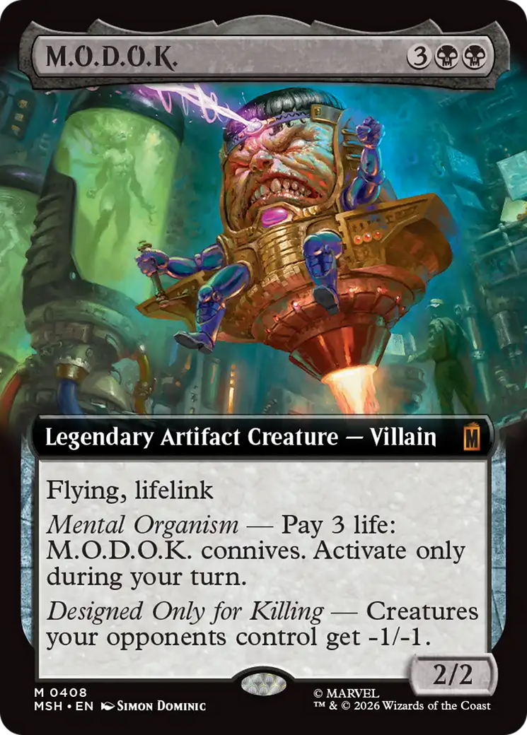 M.O.D.O.K. (Extended Art) [Marvel Super Heroes] | Tabernacle Games