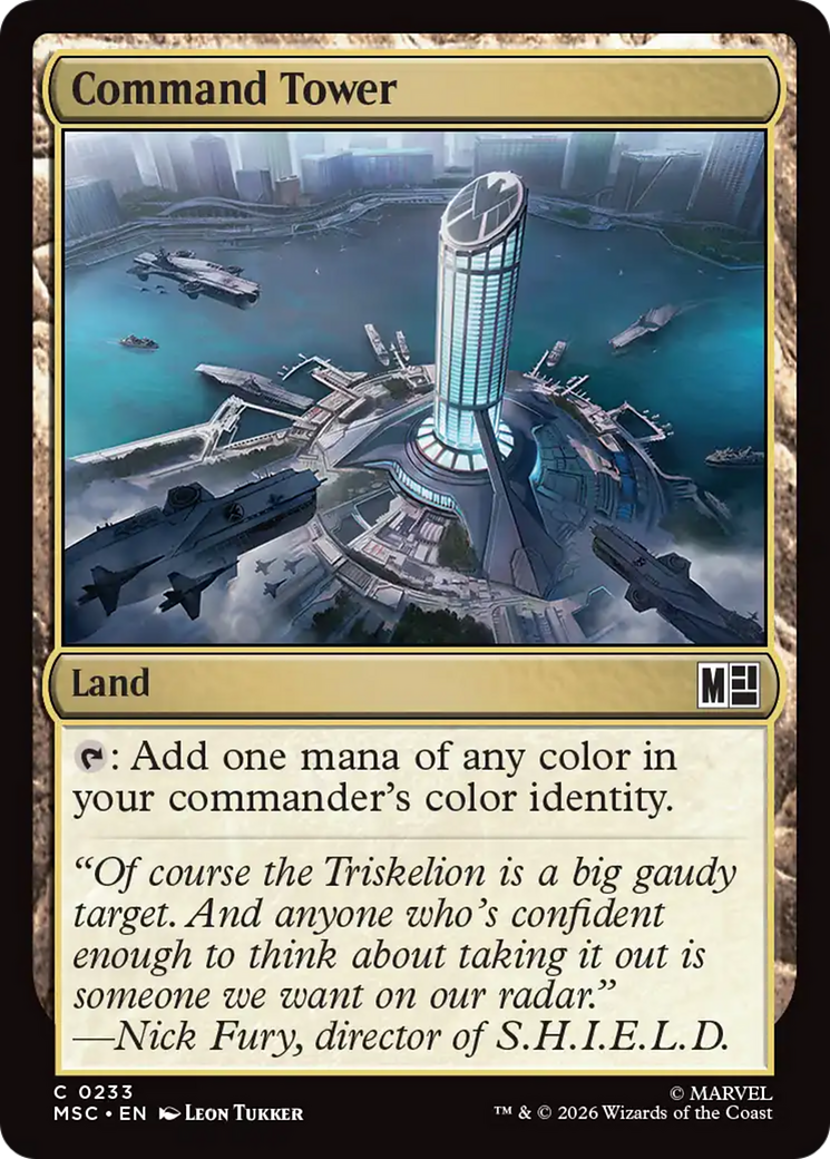 Command Tower [Marvel Super Heroes Commander] | Tabernacle Games