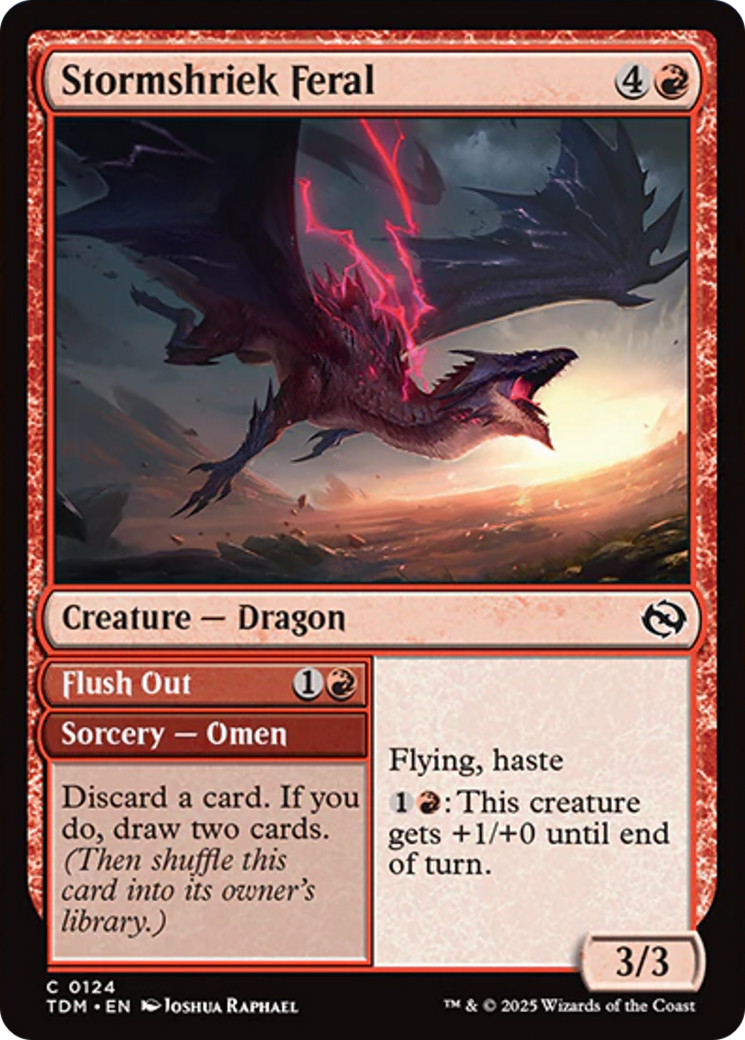 Stormshriek Feral [Tarkir: Dragonstorm] | Tabernacle Games