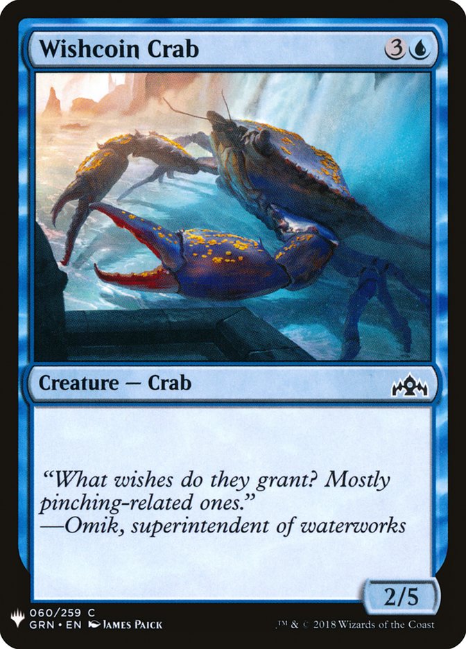 Wishcoin Crab [Mystery Booster] | Tabernacle Games