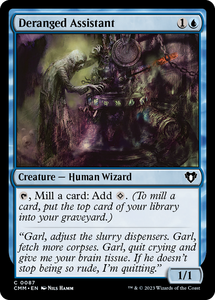 Deranged Assistant [Commander Masters] | Tabernacle Games