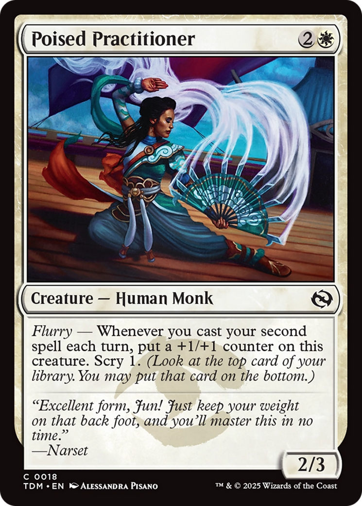 Poised Practitioner [Tarkir: Dragonstorm] | Tabernacle Games