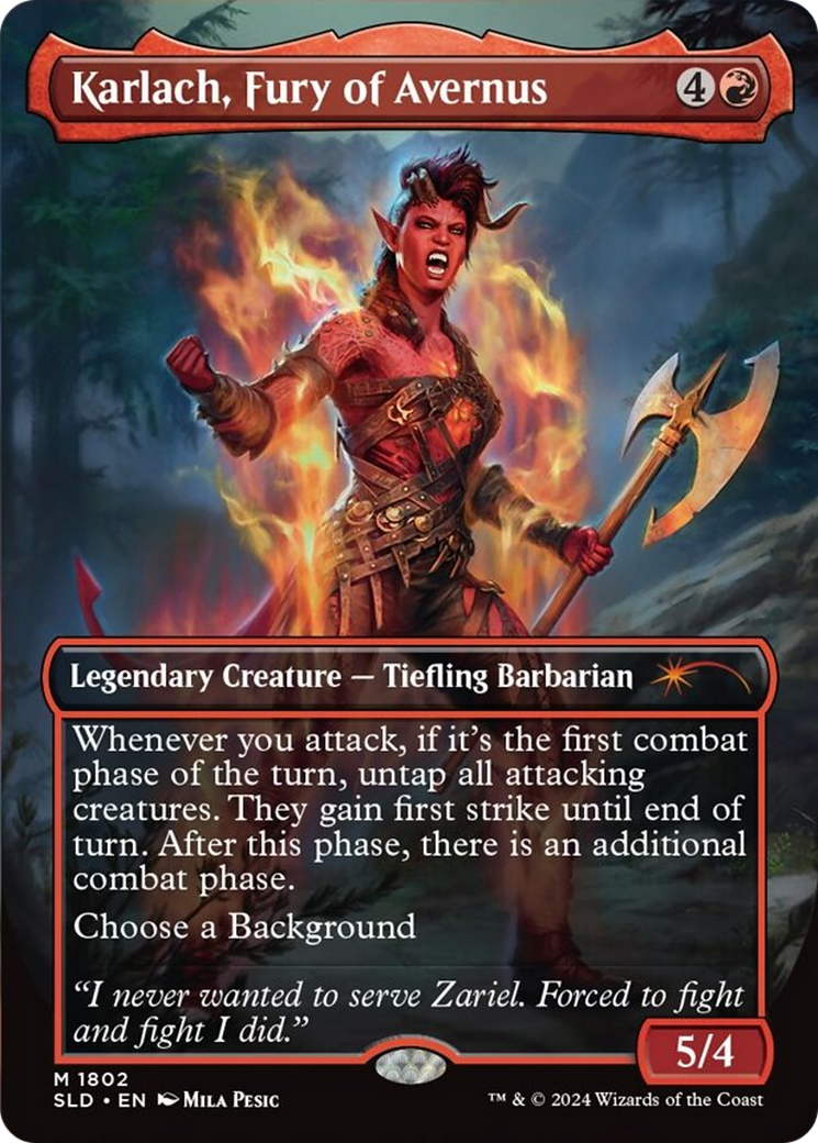 Karlach, Fury of Avernus [Secret Lair Drop Series] | Tabernacle Games