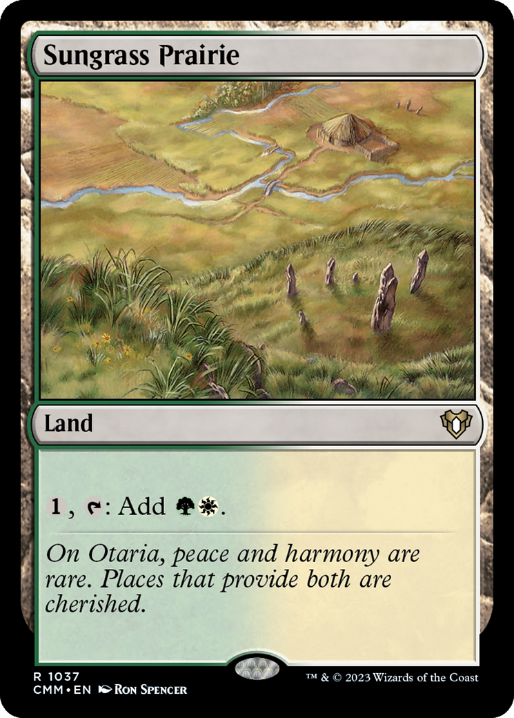 Sungrass Prairie [Commander Masters] | Tabernacle Games