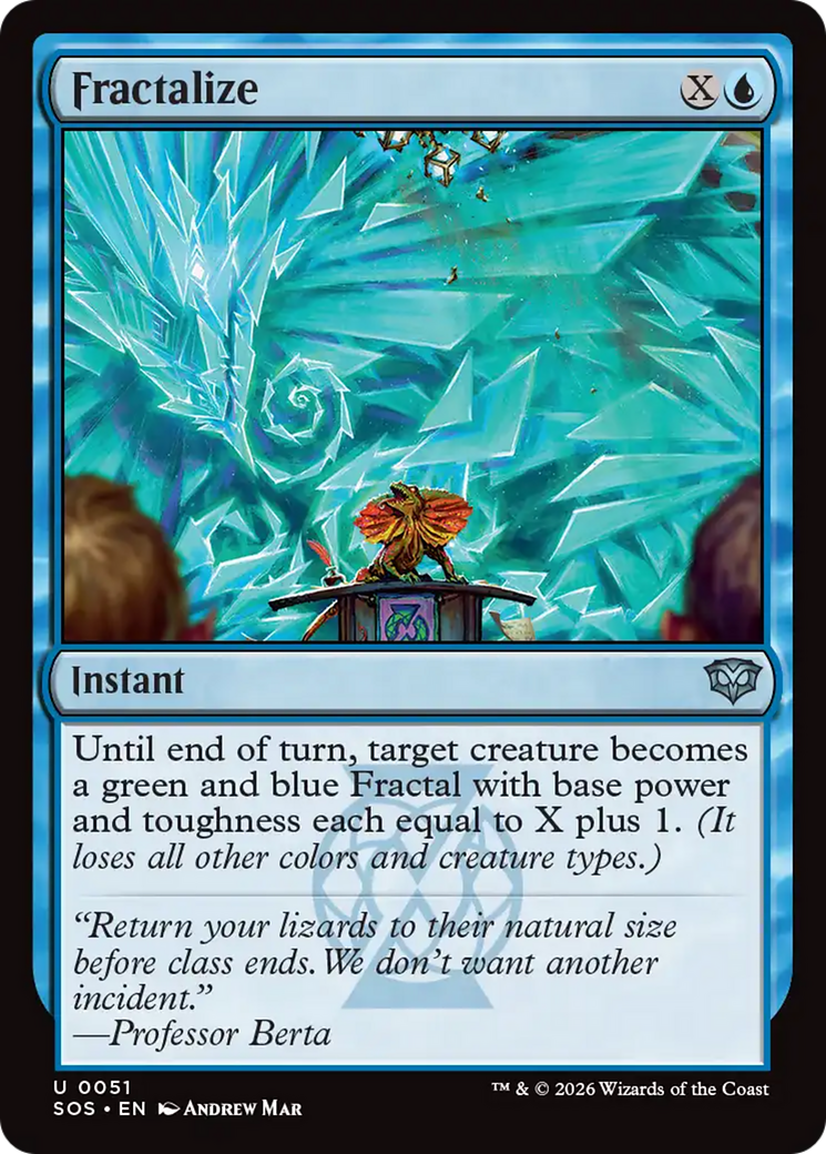 Fractalize [Secrets of Strixhaven] | Tabernacle Games