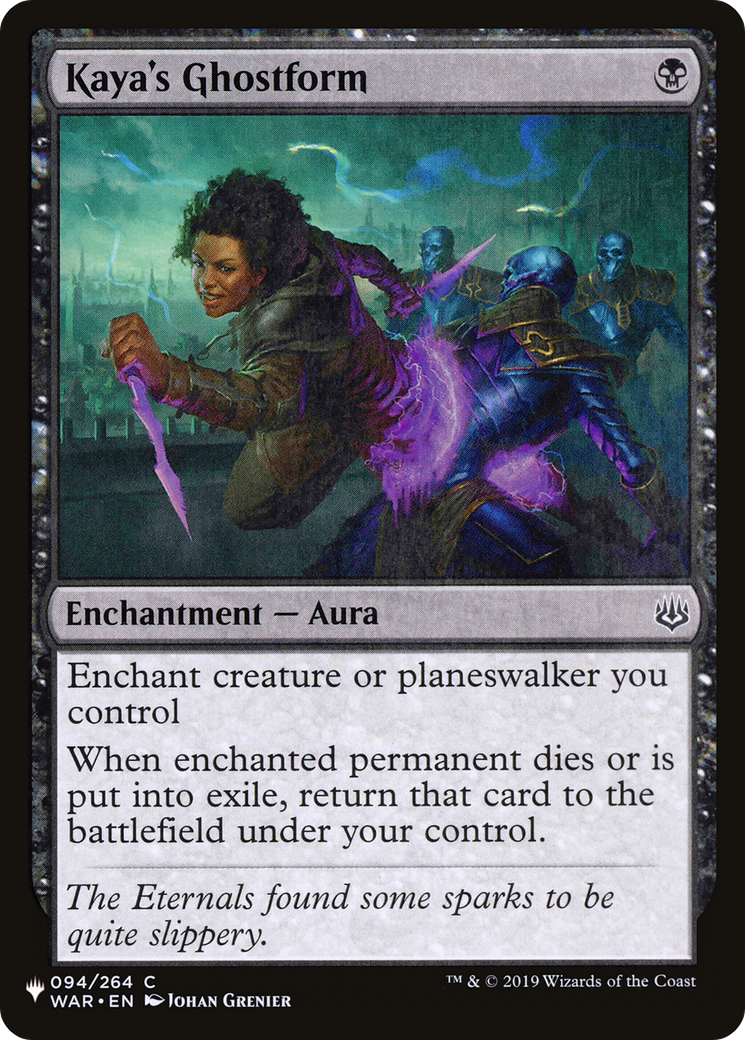 Kaya's Ghostform [The List] | Tabernacle Games