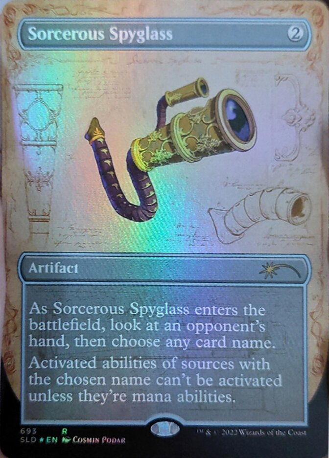 Sorcerous Spyglass (Blueprint) [Secret Lair Drop Promos] | Tabernacle Games