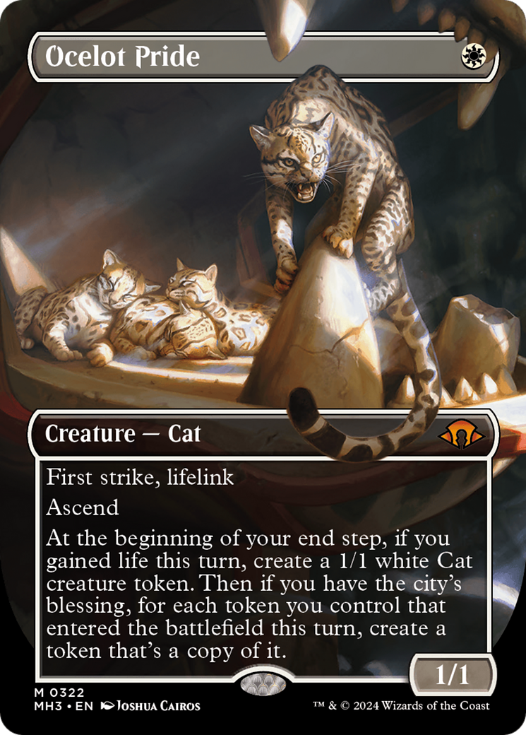 Ocelot Pride (Borderless) [Modern Horizons 3] | Tabernacle Games