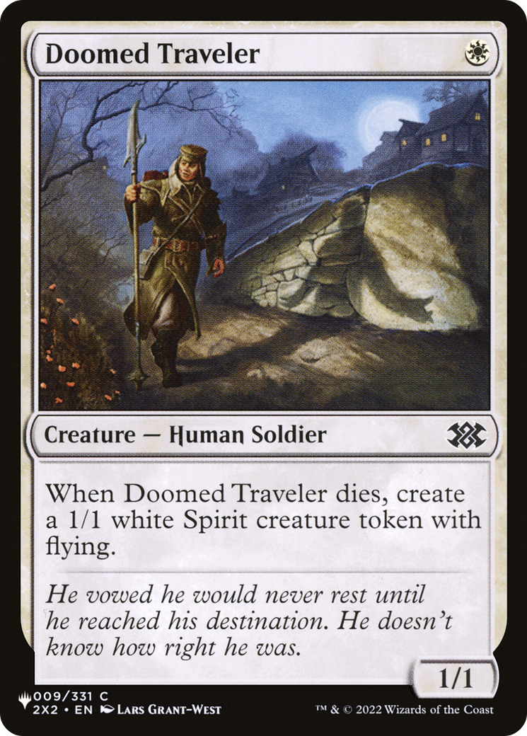 Doomed Traveler [The List] | Tabernacle Games