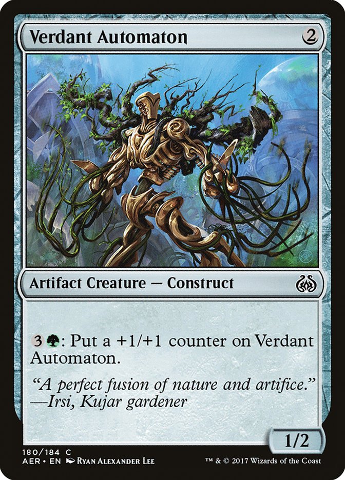 Verdant Automaton [Aether Revolt] | Tabernacle Games
