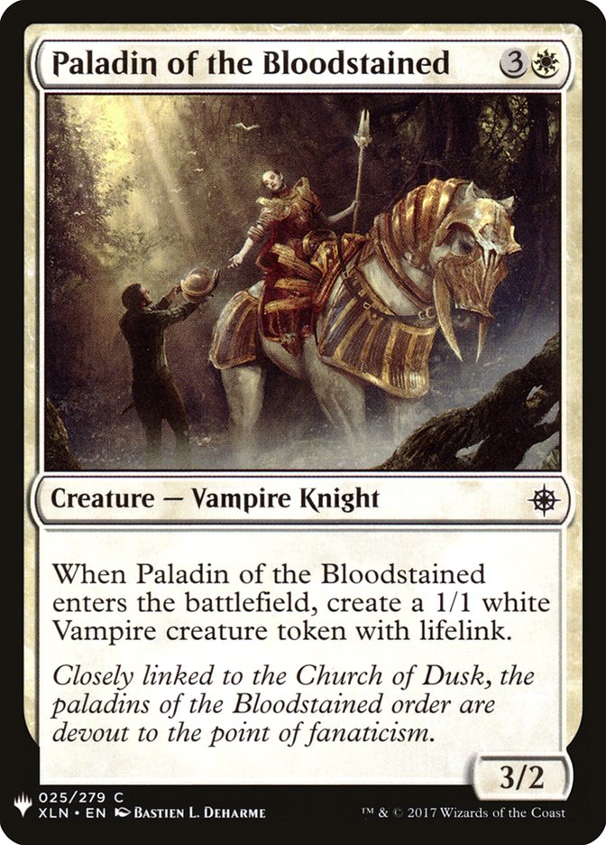 Paladin of the Bloodstained [Mystery Booster] | Tabernacle Games