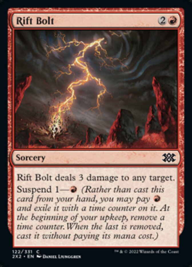 Rift Bolt [Double Masters 2022] | Tabernacle Games