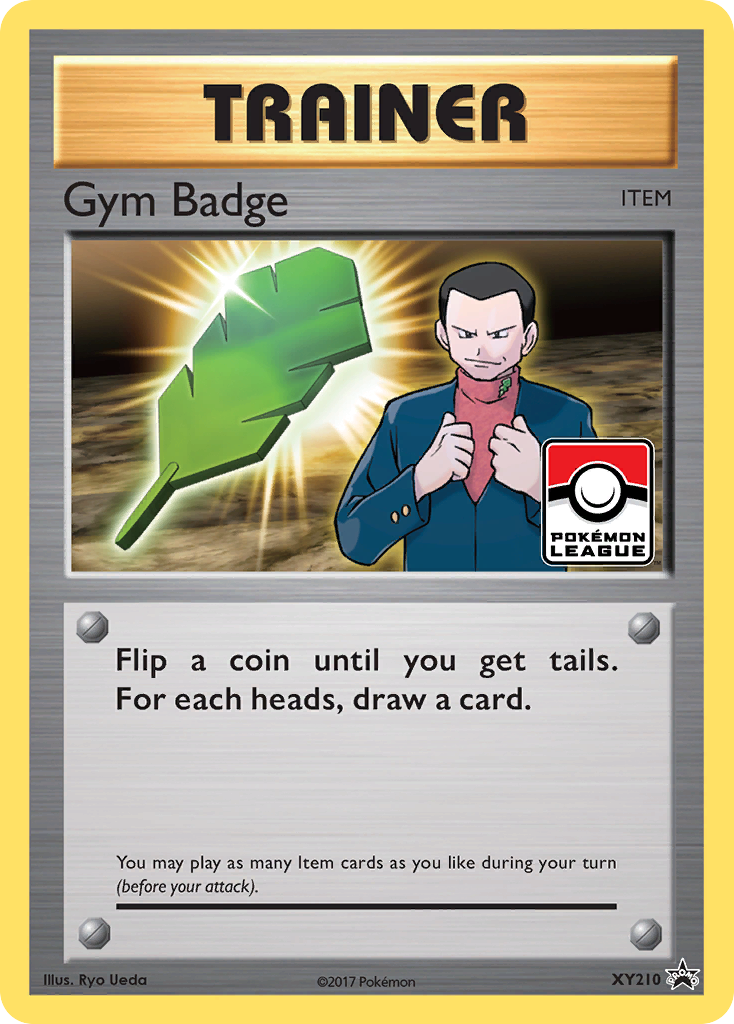 Gym Badge (XY210) (Giovanni) [XY: Black Star Promos] | Tabernacle Games