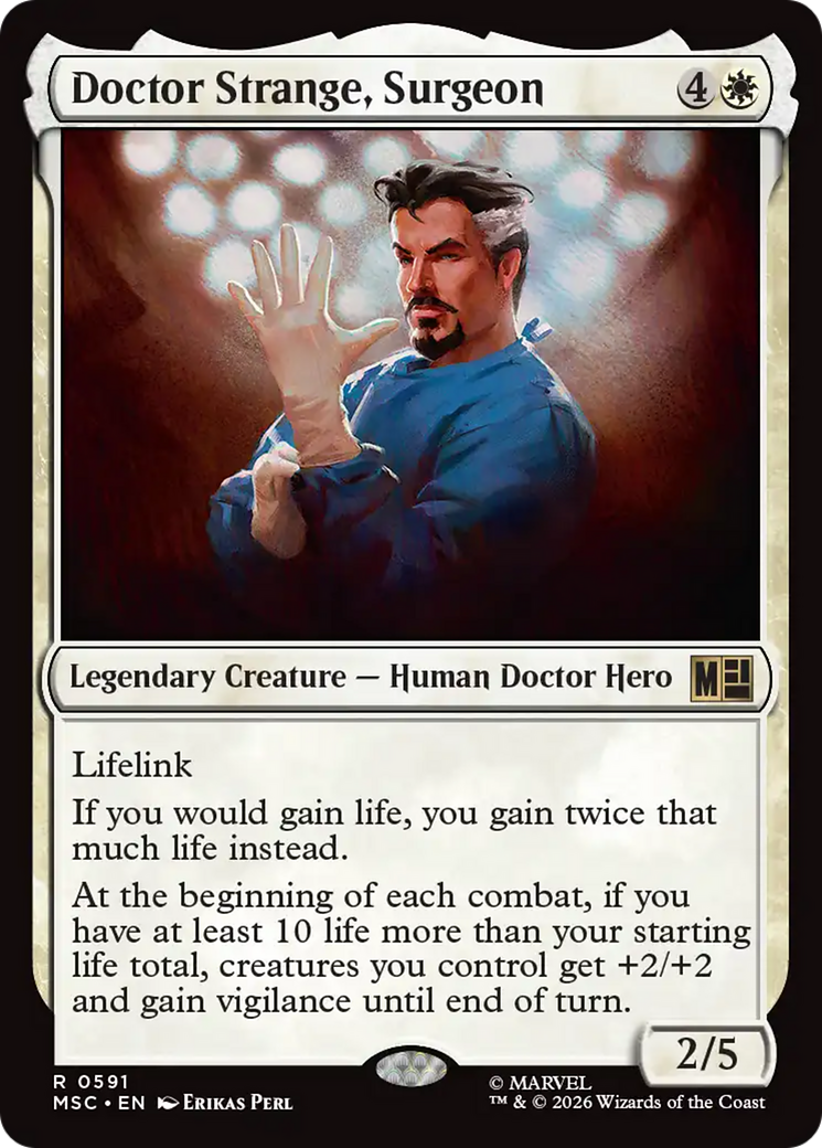 Doctor Strange, Surgeon [Marvel Super Heroes Commander] | Tabernacle Games