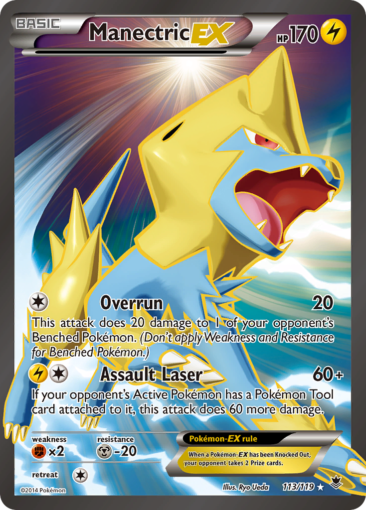 Manectric EX (113/119) [XY: Phantom Forces] | Tabernacle Games