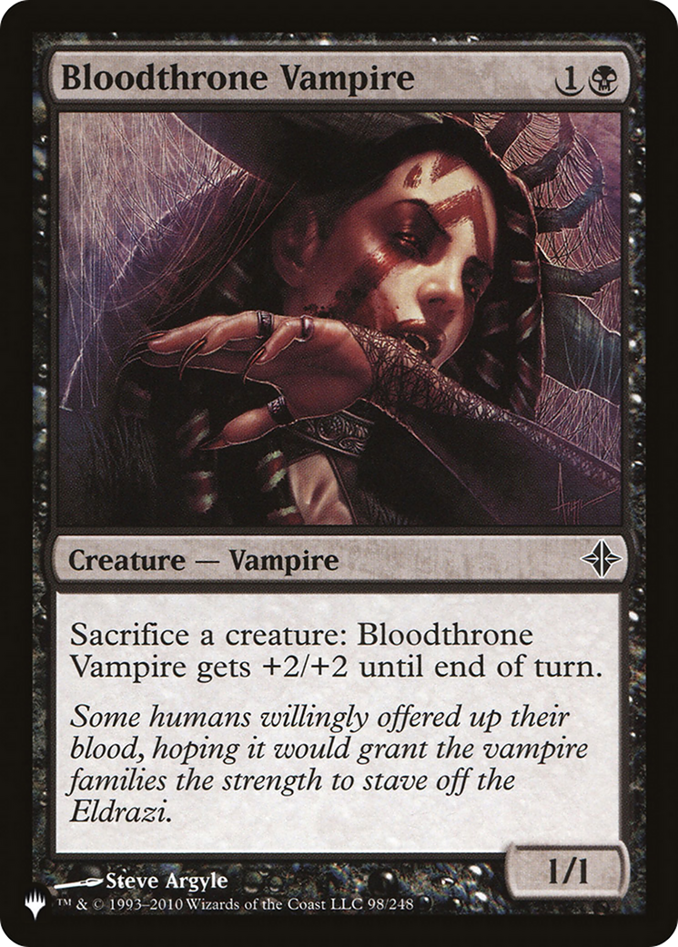 Bloodthrone Vampire [The List] | Tabernacle Games