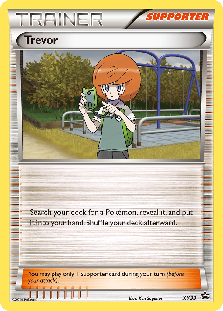 Trevor (XY33) [XY: Black Star Promos] | Tabernacle Games