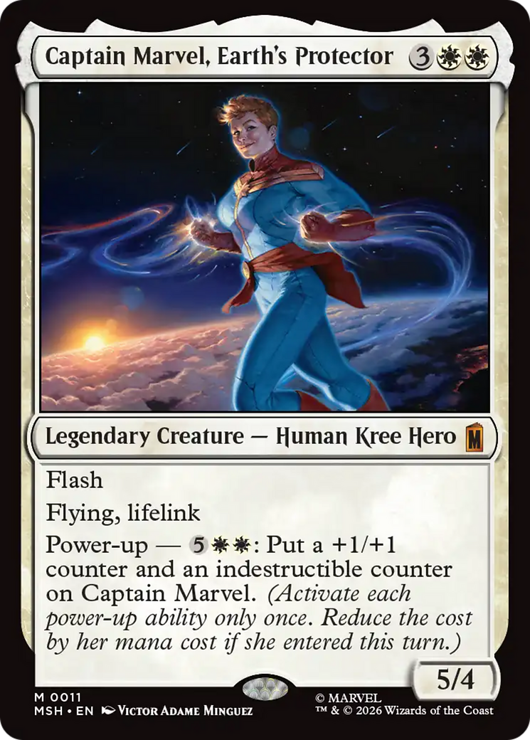 Captain Marvel, Earth's Protector [Marvel Super Heroes] | Tabernacle Games