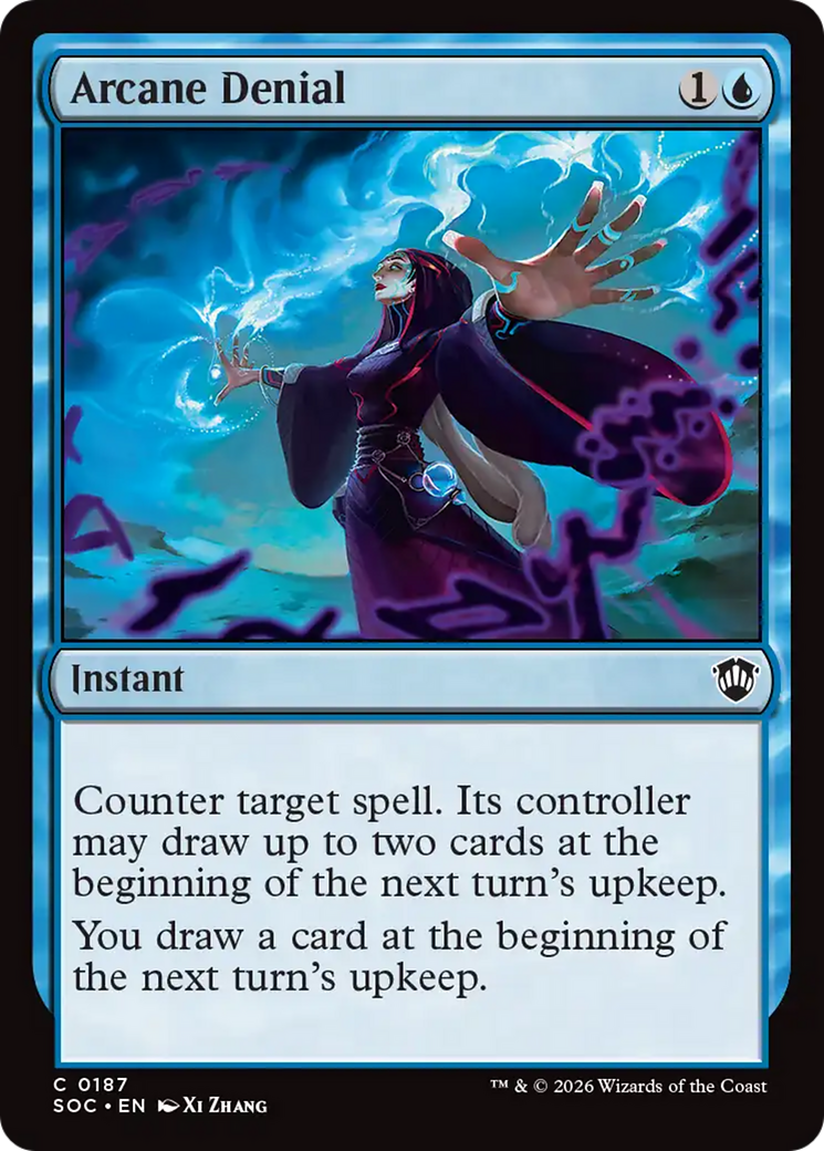 Arcane Denial [Secrets of Strixhaven Commander] | Tabernacle Games