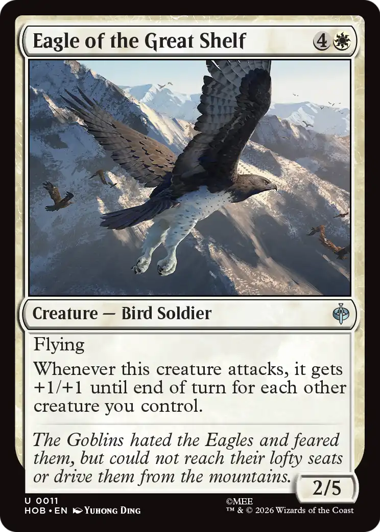 Eagle of the Great Shelf [The Hobbit] | Tabernacle Games