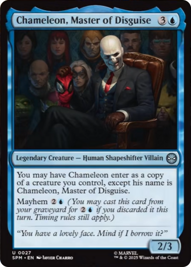 Chameleon, Master of Disguise [Marvel's Spider-Man] | Tabernacle Games